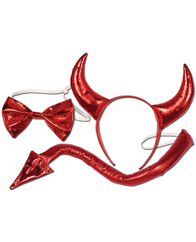 3 pc devil set - horns