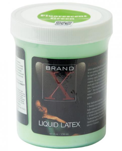 Brand X Liquid Latex Fluorescent Green 8oz