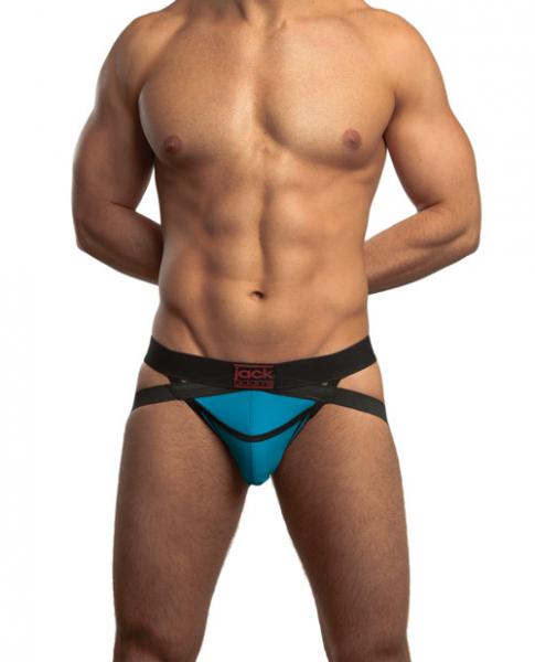 Jack Adams All Sport X Fly Jock Dirty Blue Black XL