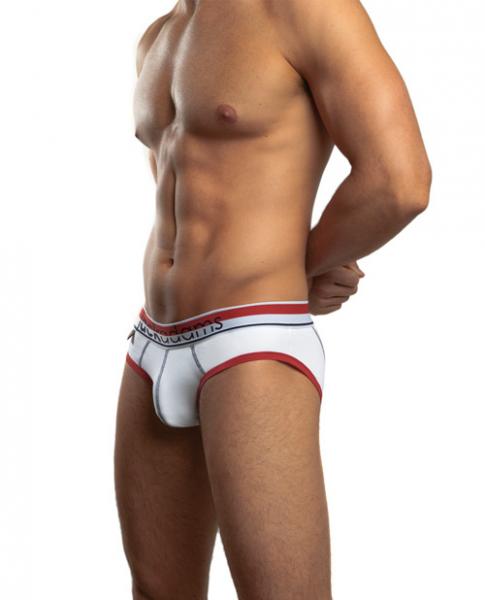 Jack Adams Athletica Briefs White Small