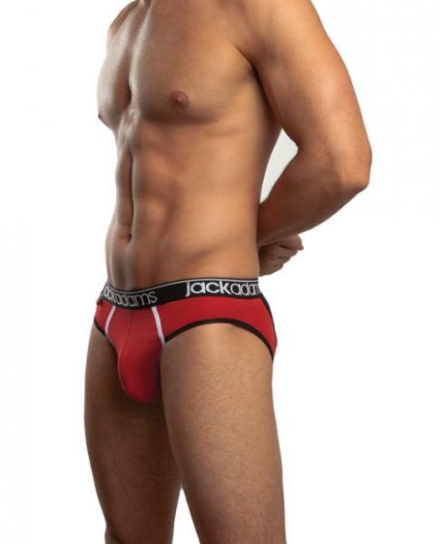 Jack Adams Soho Briefs Red Medium