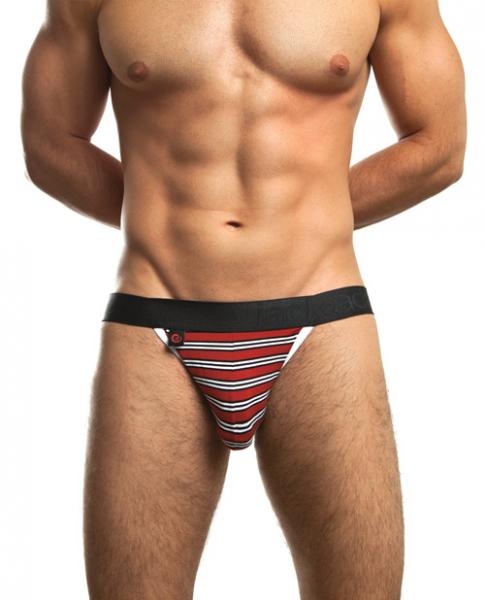 Jack Adams Lux Drift Jockstrap Red Large