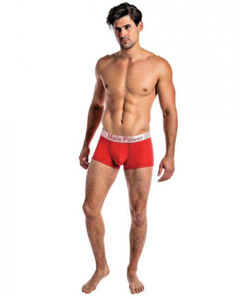 Modal Basics Lo Rise Enhancer Shorts Red Small