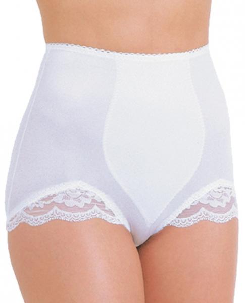 Rago Shapewear Panty Brief Light Shaping White 4X