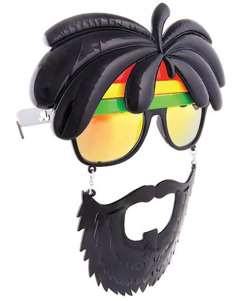 Sun Staches Rasta Sunglasses