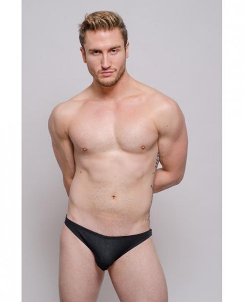 Pride Tartarus Side Snap Brief Black XL