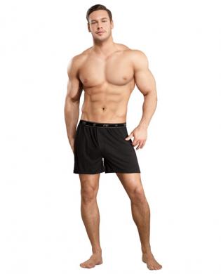 Bamboo Boxer Short Black Large