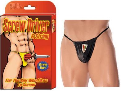 Screwdriver G-String Assorted