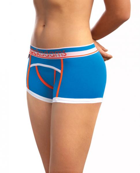 Jack Adams Women's Cross Train Boyshorts Surf Blue Md