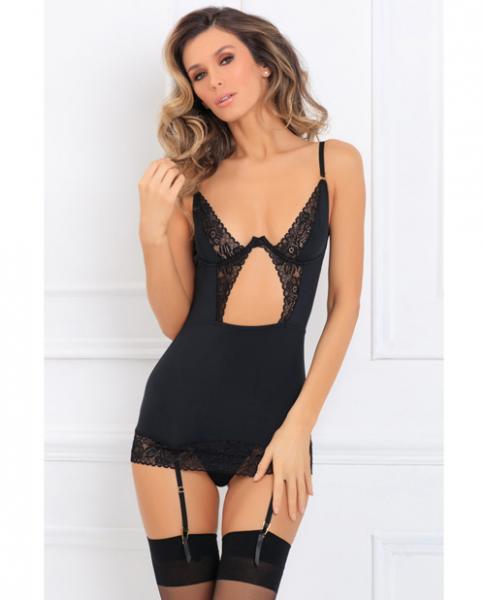 Take An Ellie Chemise Black M/L