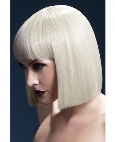 Smiffy Fever Wig Lola Blonde Blunt Cut Bob 12 inches Long